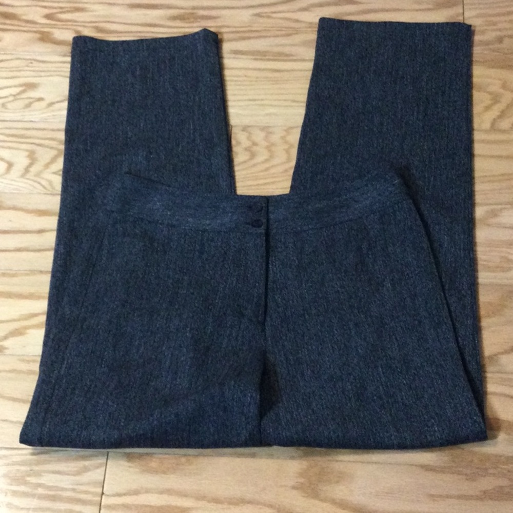 8 Tall Chico’s gray herringbone pants